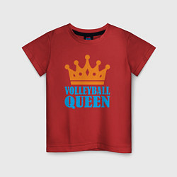 Детская футболка Королева Волейбола
