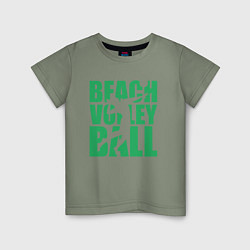 Детская футболка Beach Volleyball