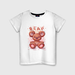Детская футболка Медвежонок Bear