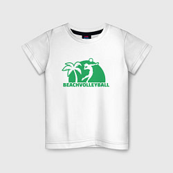 Детская футболка Пляжный волейбол