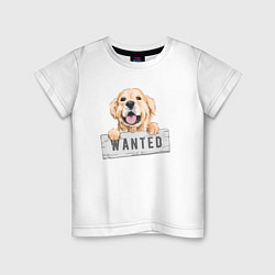 Детская футболка Dog Wanted
