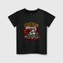 Детская футболка Ретро мотоцикл