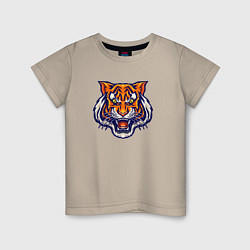 Детская футболка Голова тигра