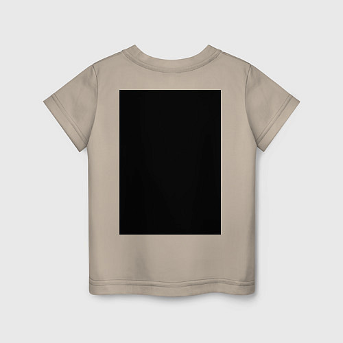 Детская футболка Бисмаркус - Amogus / Миндальный – фото 2