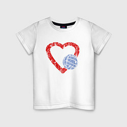 Детская футболка Любовь - Волейбол