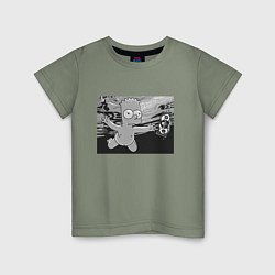 Детская футболка Simpsons x Nirvana