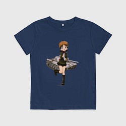 Детская футболка ТАНКИСТКА