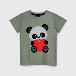 Детская футболка Love Панда