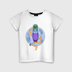 Детская футболка Colorful Owl