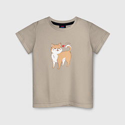 Детская футболка Сиба-Ину