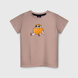 Детская футболка Человек тыква