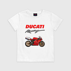 Детская футболка DUCATI ДУКАТИ MOTOSPORT