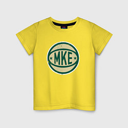 Детская футболка Милуоки MKE