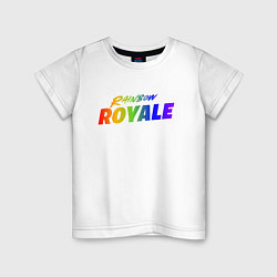 Детская футболка Rainbow Royale