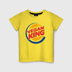 Детская футболка Vegan King