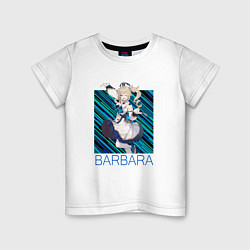 Детская футболка Барбара Genshin Impact