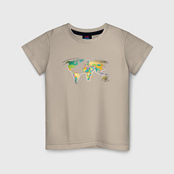 Детская футболка World Cat