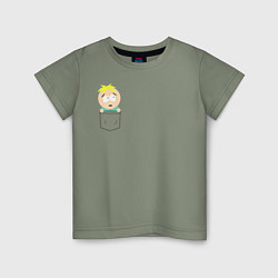 Детская футболка Баттерс в кармане