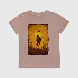 Футболка хлопковая детская FREEMAN HALF-LIFE 2 Z, цвет: пыльно-розовый