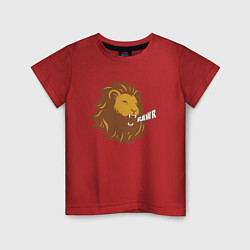 Детская футболка Lion Rawr