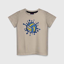 Детская футболка Волейбольный мяч