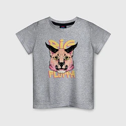 Детская футболка Big Cat Floppa
