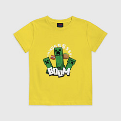 Детская футболка Криперы Creepers и Динамит