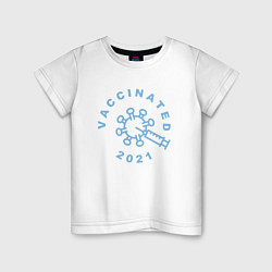 Детская футболка Вакцинация 2021