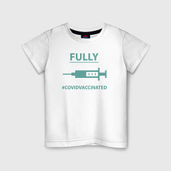 Детская футболка Covid Vaccinated