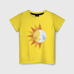 Детская футболка Sun and Moon