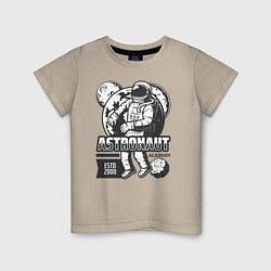 Детская футболка Космонавт и планеты
