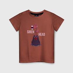 Детская футболка Girl Siren Head
