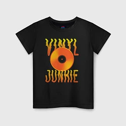Детская футболка Vinyl Junkie