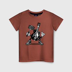 Детская футболка Гитара сэлфи