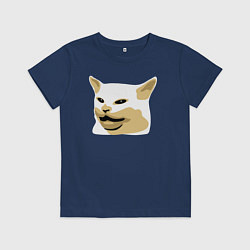 Детская футболка Кот Смадж Мем