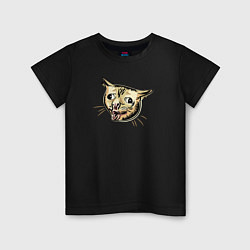 Детская футболка Кашлюющий котик мем
