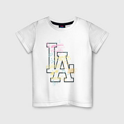 Детская футболка LA Sticker