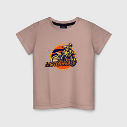 Детская футболка Мотокросс