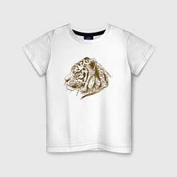 Детская футболка Retro Tiger