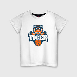 Детская футболка Tiger Basketball