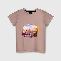 Детская футболка Города и страны Нью-Йорк США