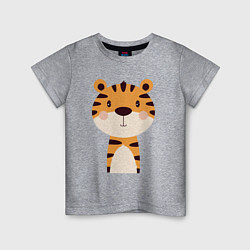 Детская футболка Cartoon Tiger