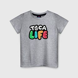 Детская футболка Toca Life logo