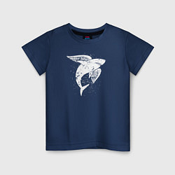 Детская футболка Крылатая акула