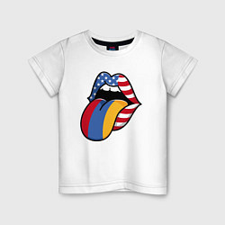 Детская футболка Армения - США