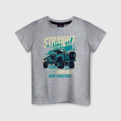 Детская футболка Авто для пустыни
