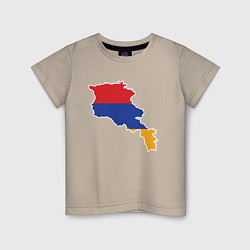 Детская футболка Map Armenia