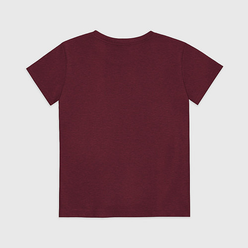 Детская футболка Arma Арма / Меланж-бордовый – фото 2