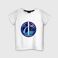 Детская футболка SPACE X CRS-2