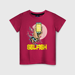 Детская футболка Рука с телефоном